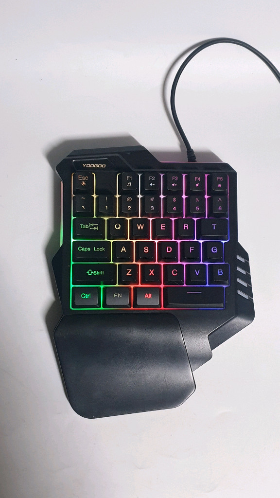 Yoogoo G92 유선 한 손 게이밍 키보드 이미지