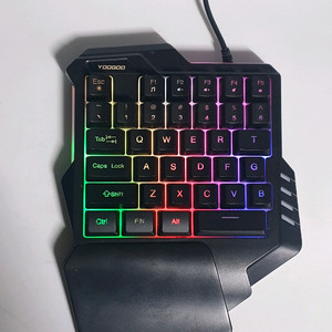 Yoogoo G92 유선 한 손 게이밍 키보드 이미지