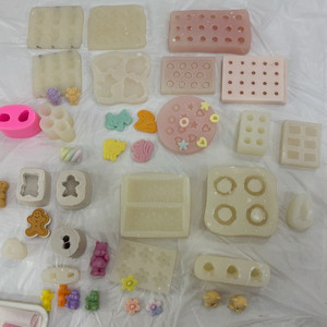 공방 정리! 캔들,석고 실리콘 몰드 및 재료 왁스 20kg이상 이미지