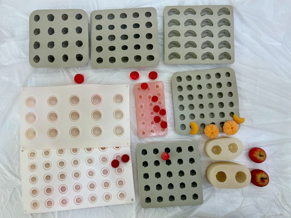 공방 정리! 캔들,석고 실리콘 몰드 및 재료 왁스 20kg이상 이미지