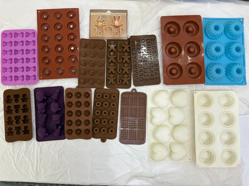 공방 정리! 캔들,석고 실리콘 몰드 및 재료 왁스 20kg이상 이미지