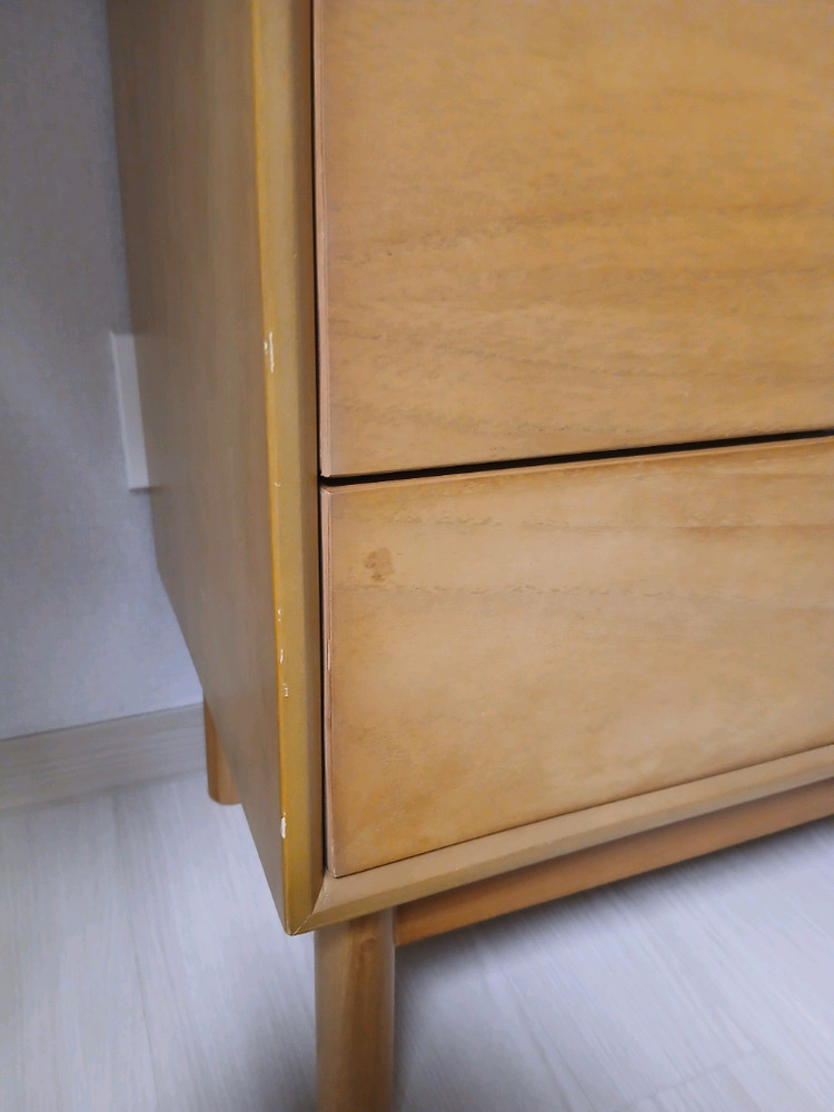 더 퍼니처 원목 3단 서랍장 팝니다~!! 이미지