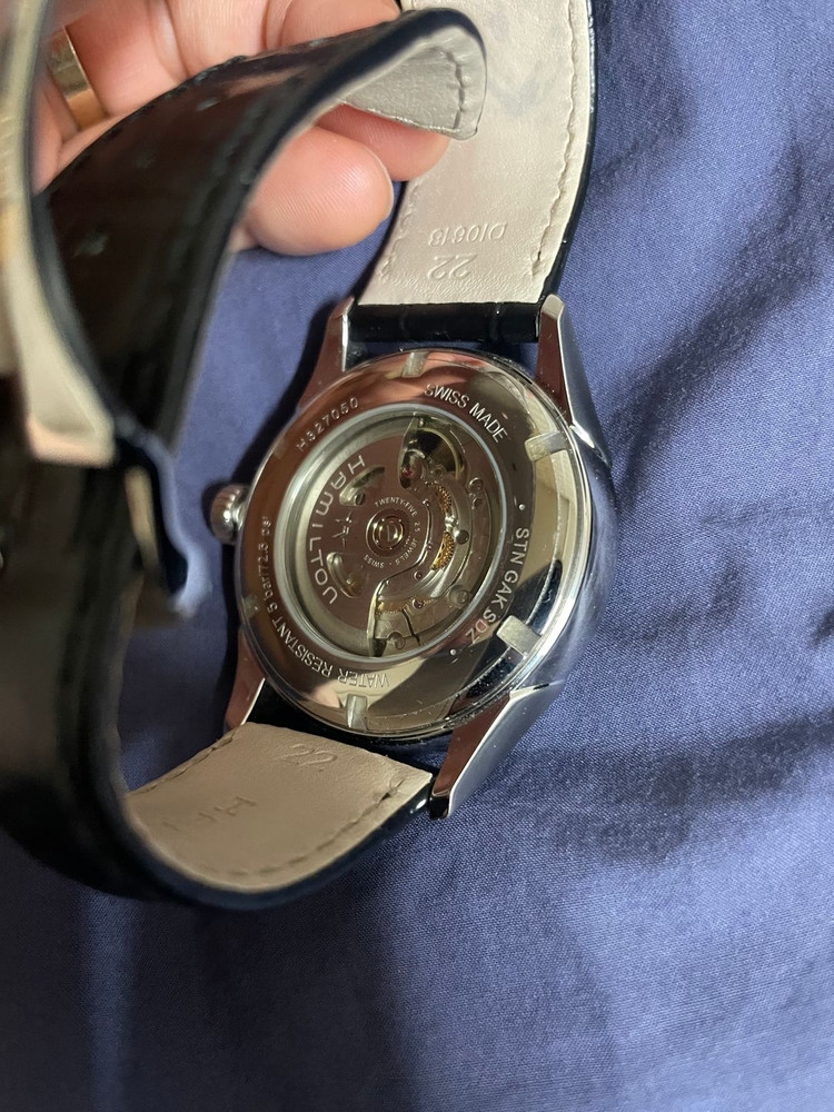 해밀턴 재즈마스터 오픈하트 2세대 42mm 청판--1