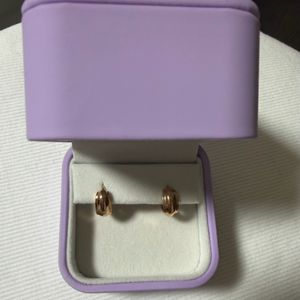 골든듀 밸리18k 로즈골드 귀걸이