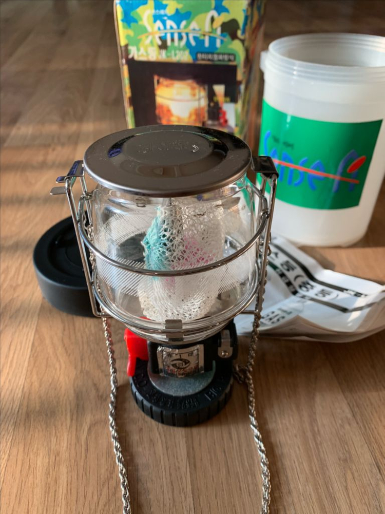 미사용 빈티지 가스랜턴 JK-L202 이미지