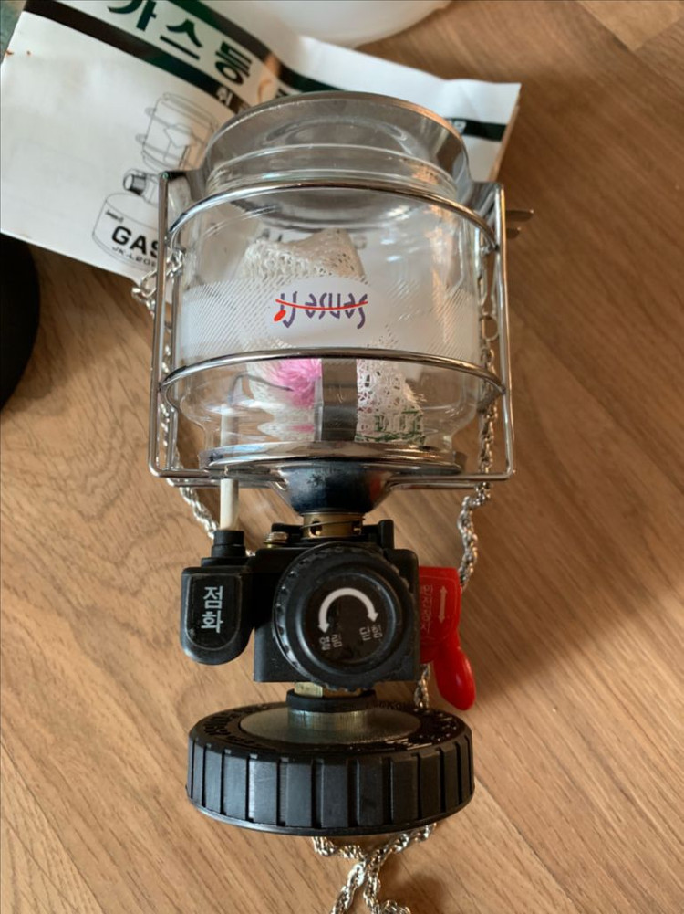 미사용 빈티지 가스랜턴 JK-L202 이미지
