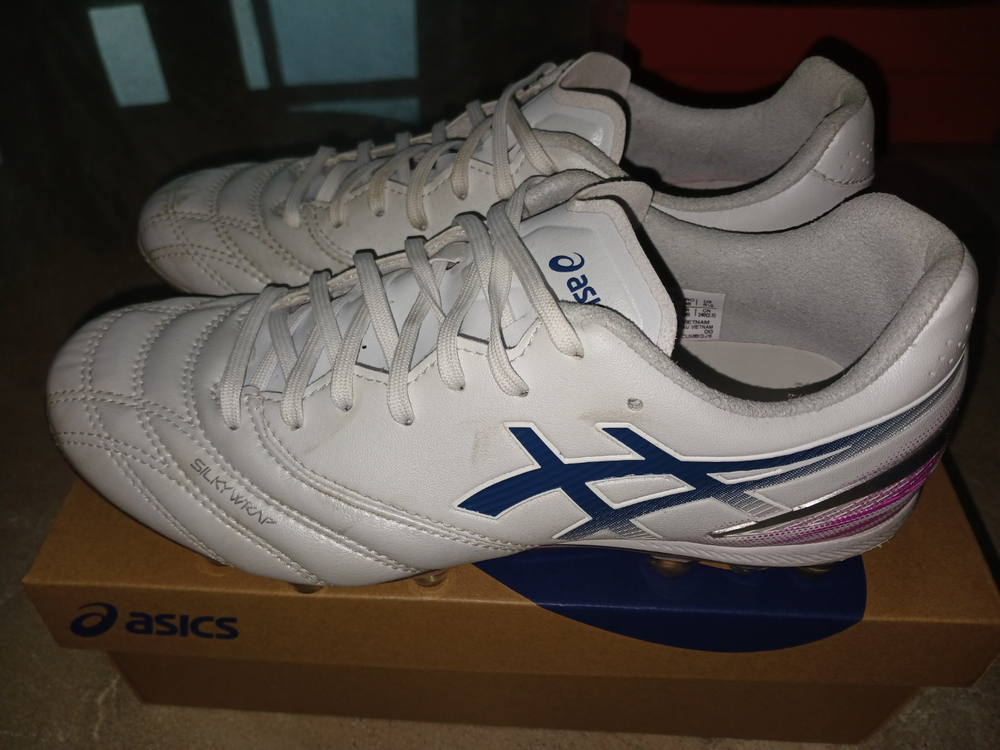 아식스 ds라이트 ag (실키랩 2026년 버전) 240 사이즈 축구화 이미지