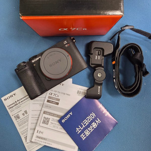 소니a7cr 보증27.03 컷수도 신동급풀박스팔아요