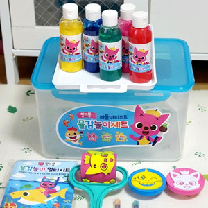 핑크퐁 리틀아티스트 물감놀이 세트 (아동미술놀이)