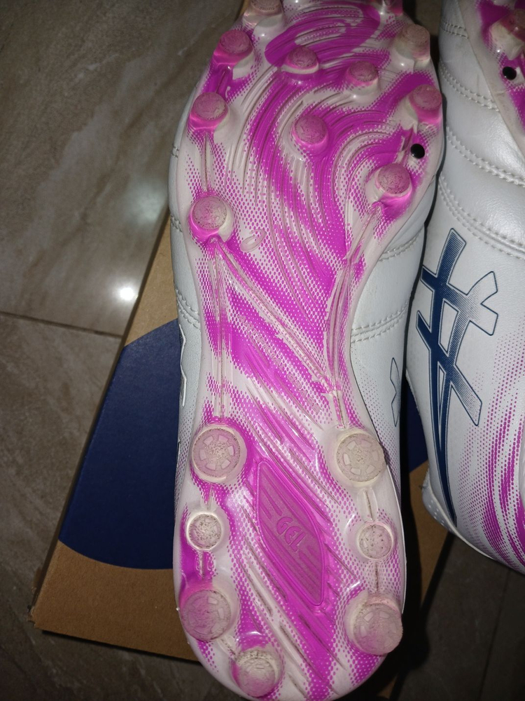 아식스 ds라이트 ag (실키랩 2026년 버전) 240 사이즈 축구화 이미지