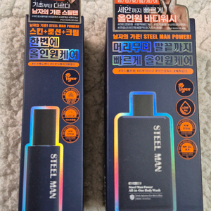 스틸맨 파워스틸맨 올인원 로션 150ml + 바디워시 300ml