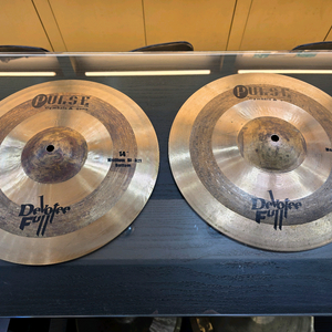Pulse(펄스) DF심벌세트(하이햇14 크래쉬16 라이드20) + 전용심벌가방