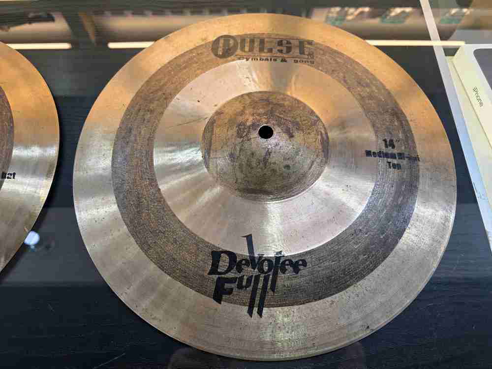 Pulse(펄스) DF심벌세트(하이햇14 크래쉬16 라이드20) + 전용심벌가방--3