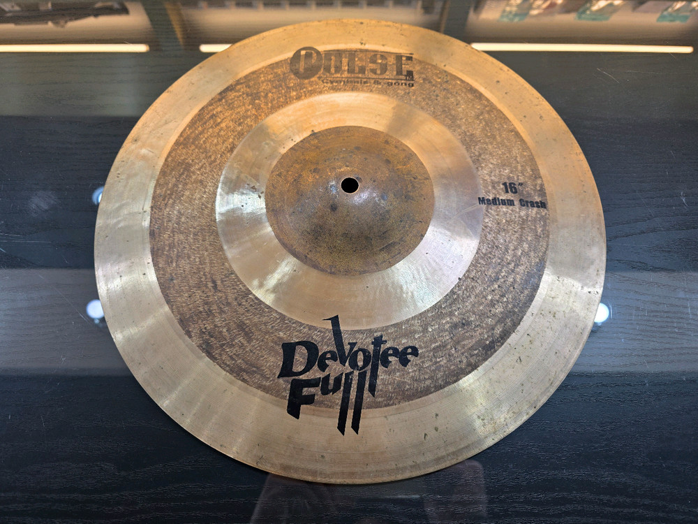 Pulse(펄스) DF심벌세트(하이햇14 크래쉬16 라이드20) + 전용심벌가방--4