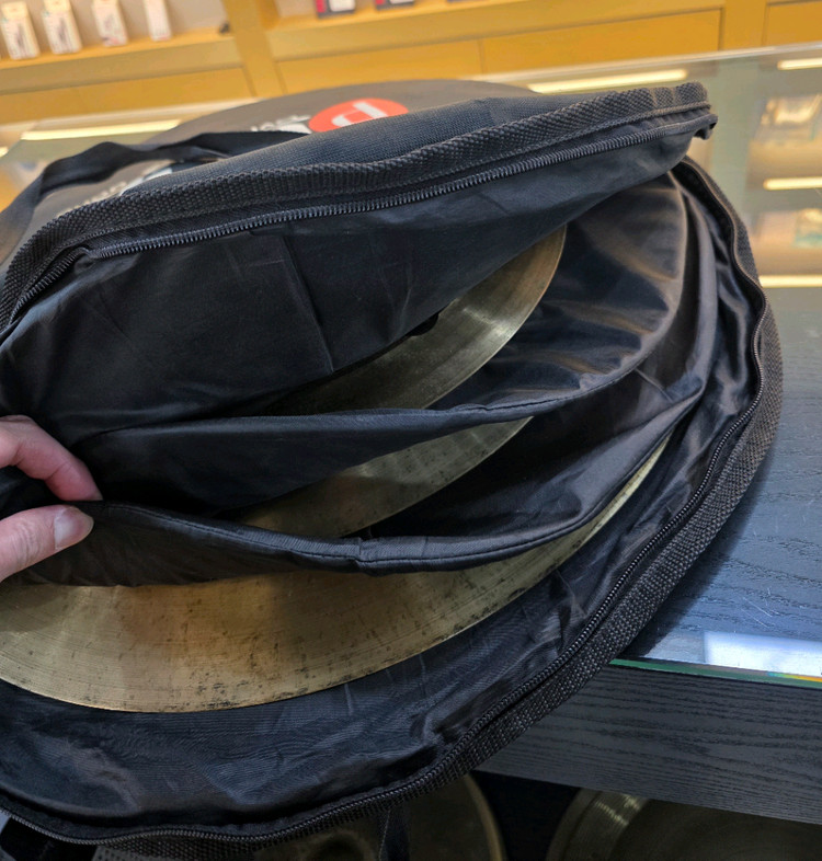 Pulse(펄스) DF심벌세트(하이햇14 크래쉬16 라이드20) + 전용심벌가방--9