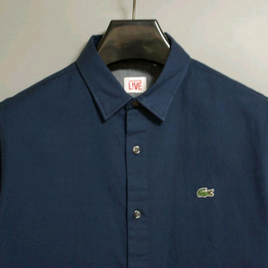 라코스테 라이브 네이비 버튼다운 셔츠 남방 41(100)