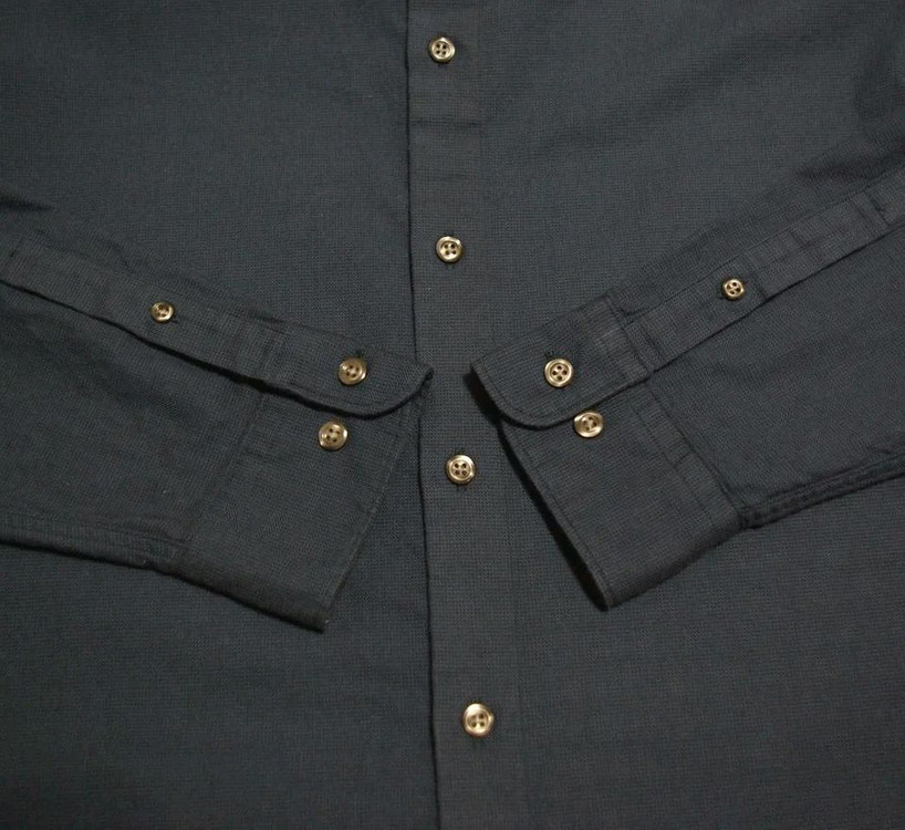 라코스테 라이브 네이비 버튼다운 셔츠 남방 41(100)--3