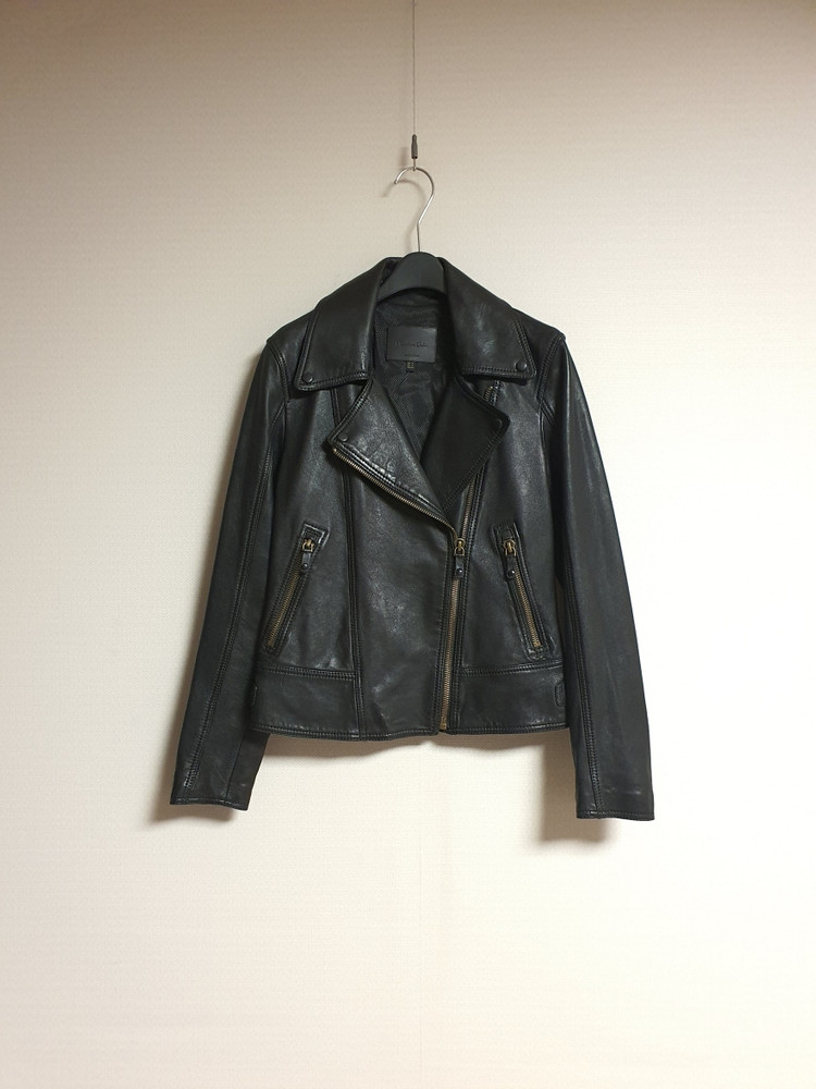 마시모두띠 램스킨 가죽 자켓 xs 사이즈 정품 이미지