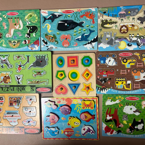 멜리사앤더그 퍼즐 7종 외 일괄 9개 퍼즐 이미지