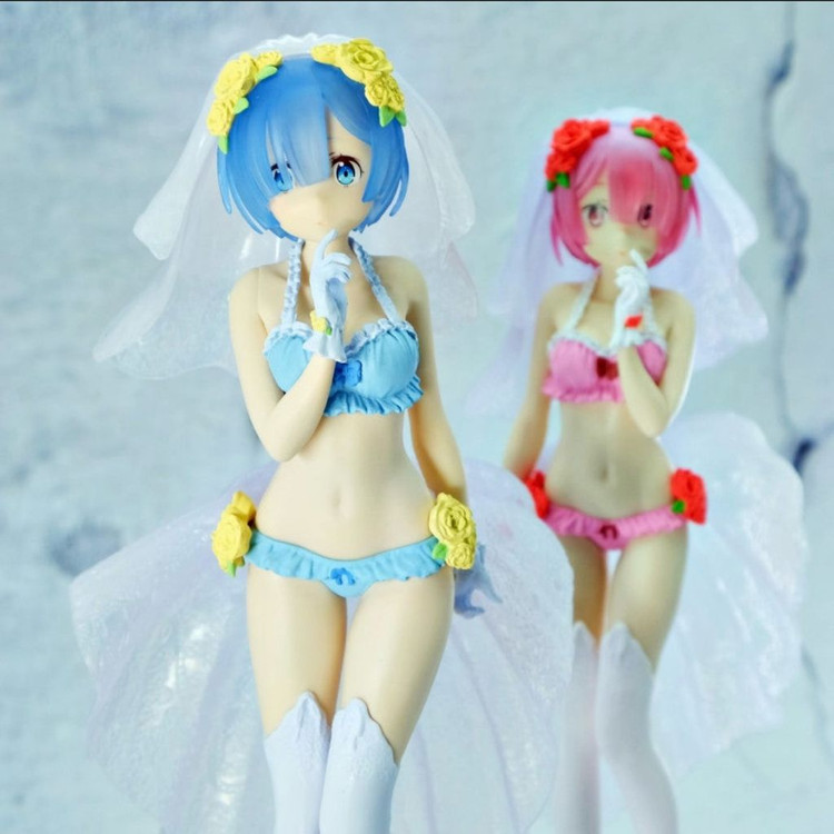 Re:제로부터 렘/람 EXQ 피규어 세트내용 확인차 단순 박스만 개봉 속비닐 미개봉으로 일괄로만 판매합니다 중고특성 이미지