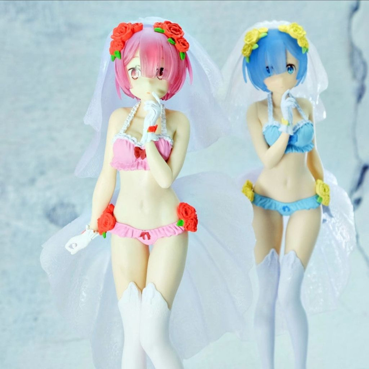 Re:제로부터 렘/람 EXQ 피규어 세트내용 확인차 단순 박스만 개봉 속비닐 미개봉으로 일괄로만 판매합니다 중고특성 이미지