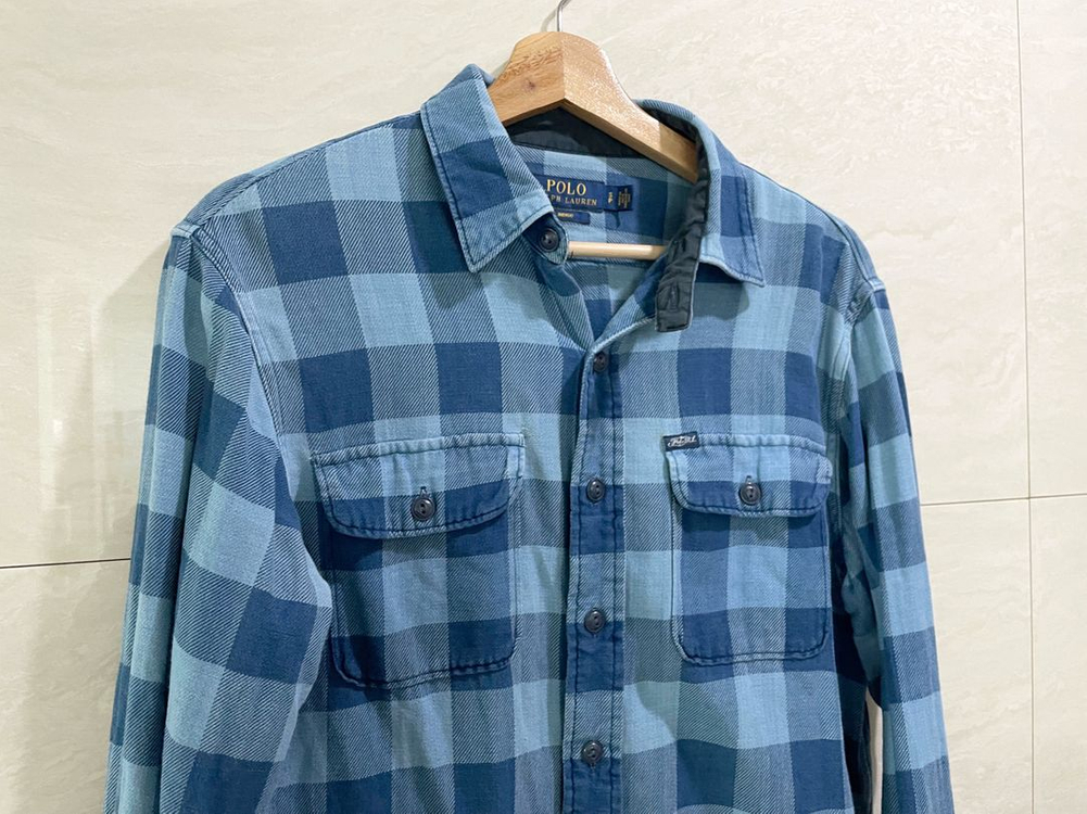 폴로 / 플라넬 셔츠, 체크 셔츠--1