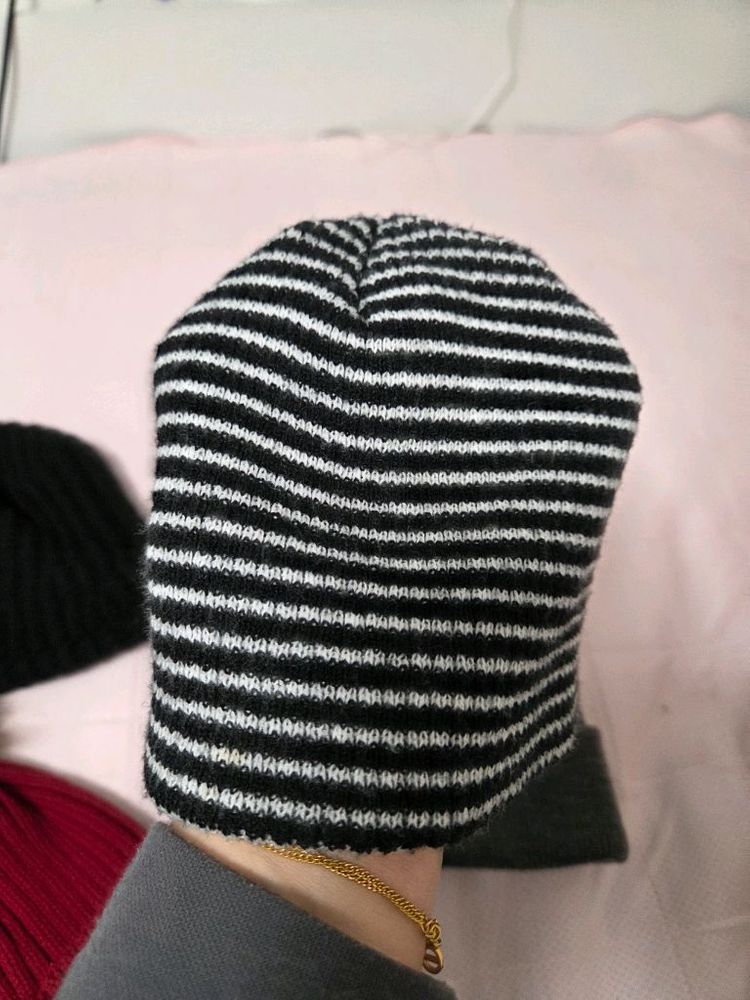 캉골비니 포함4개 비니3개벙거지1개--3