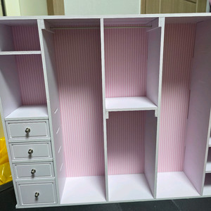 바비전용 대형인형옷장-중고