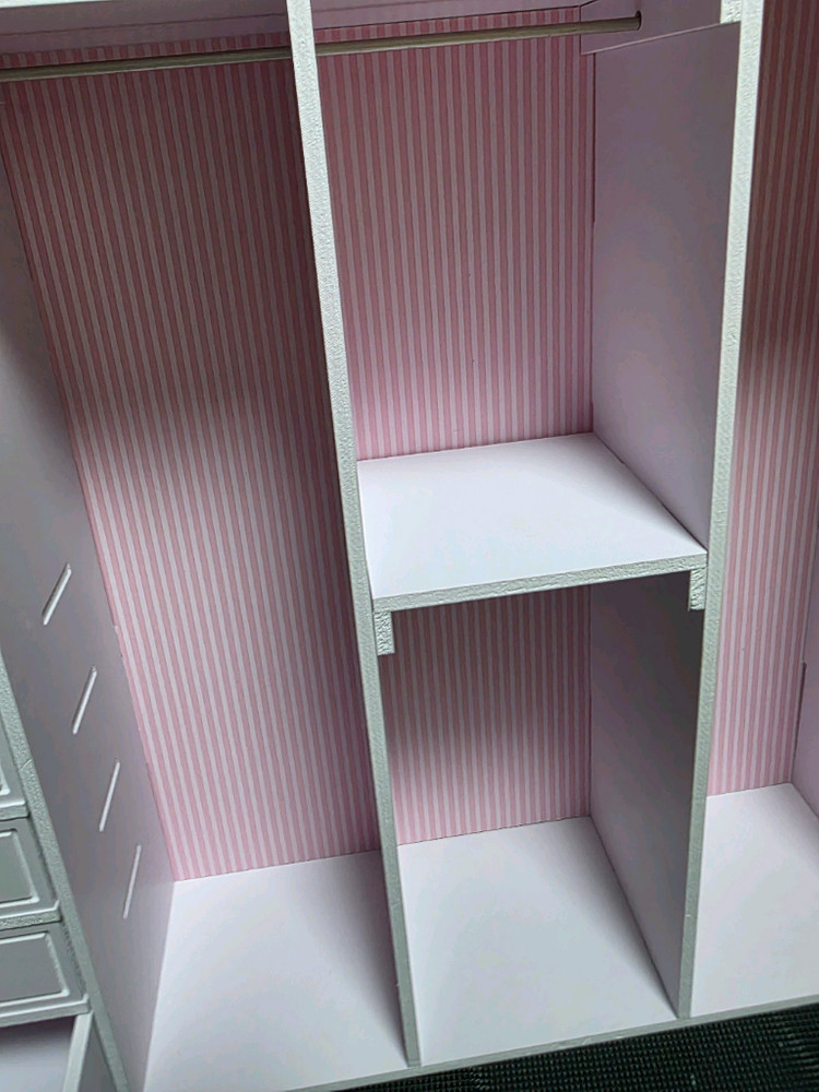 바비전용 대형인형옷장-중고--2