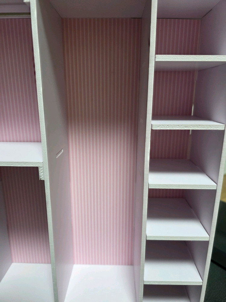 바비전용 대형인형옷장-중고--4