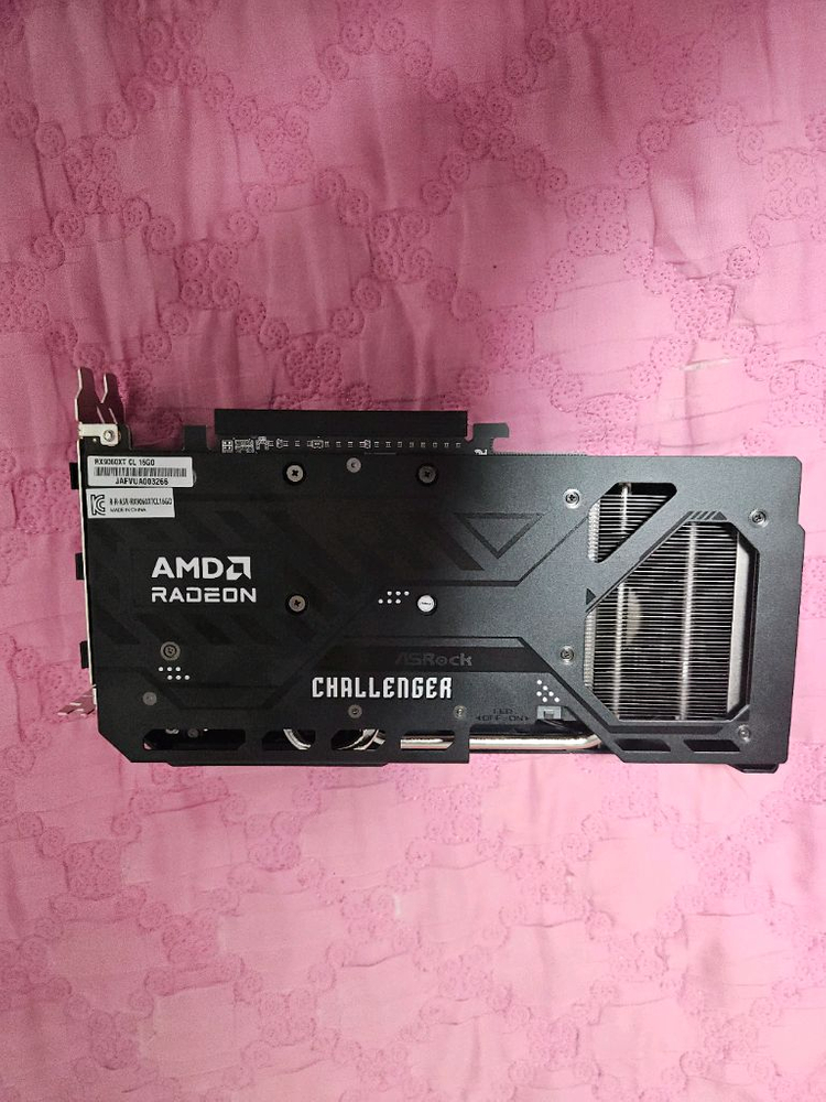 [ASRock] 라데온 RX 9060 XT CHALLENGER OC D6 16GB 대원씨티에스 이미지