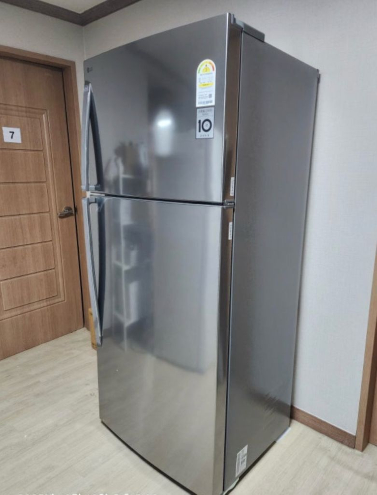 LG 516L 양문형 2도어 냉장고 b477sm GN-C602HLCU 실버 엘지냉장고 이미지