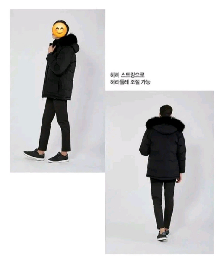 (새제품)K2패딩 고스트 고어텍스 방수,방풍 야상패딩 구스다운 블랙95(실측95~날씬100) 이미지