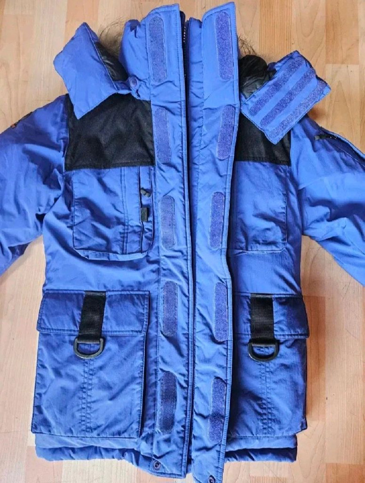 코오롱 안타티카 대당급 패딩 구스다운 블루85 이미지