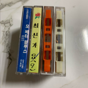 모 베터 블루스 등 카세트 테이프 4개 세트