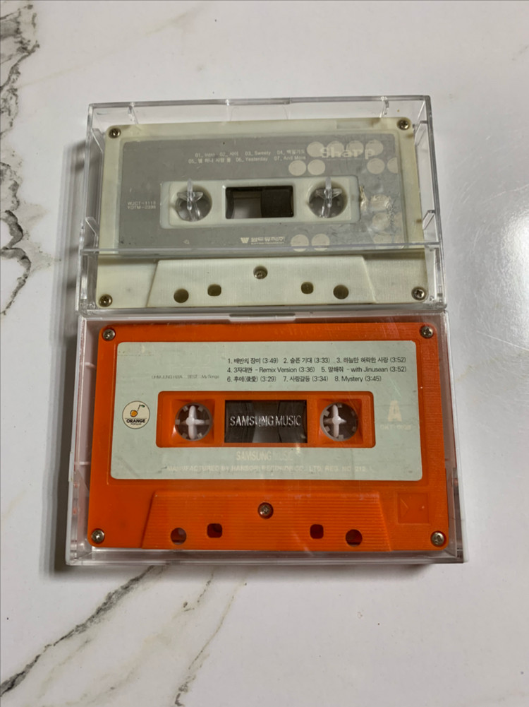 모 베터 블루스 등 카세트 테이프 4개 세트--2