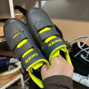 새상품) 여성 MTB 사이클링 신발, 산악 자전거