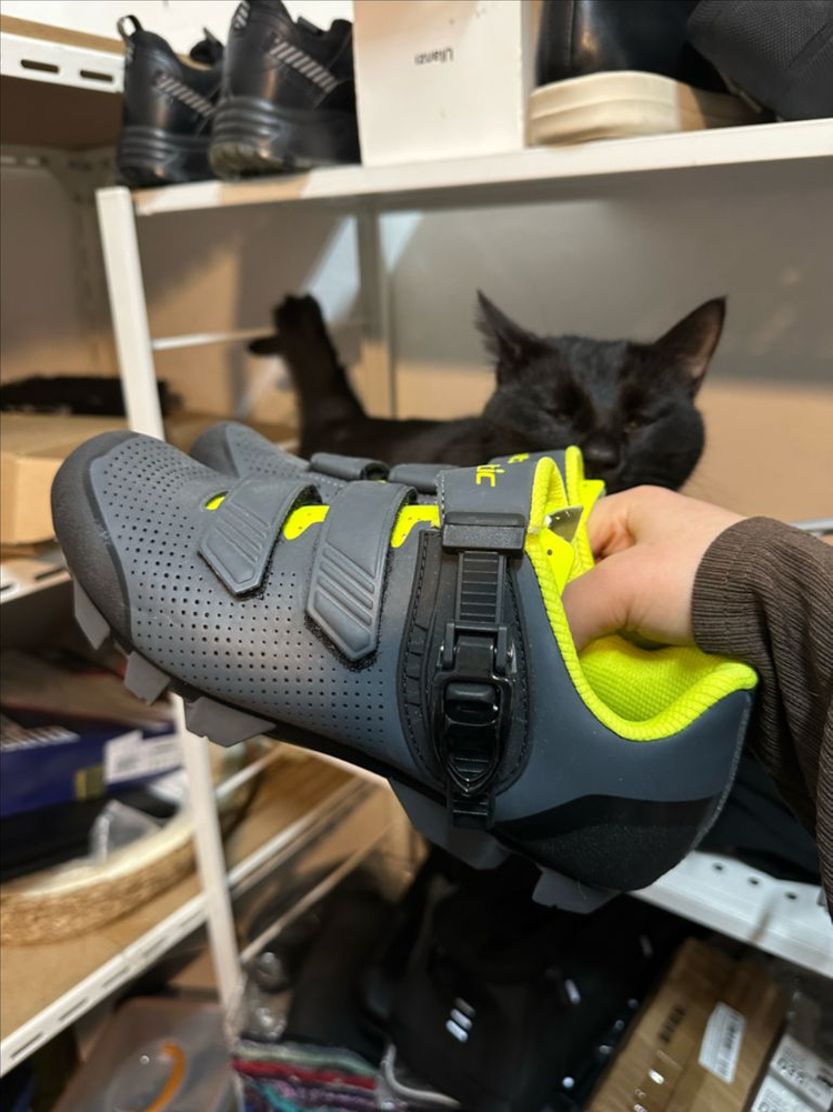 새상품) 여성 MTB 사이클링 신발, 산악 자전거--1