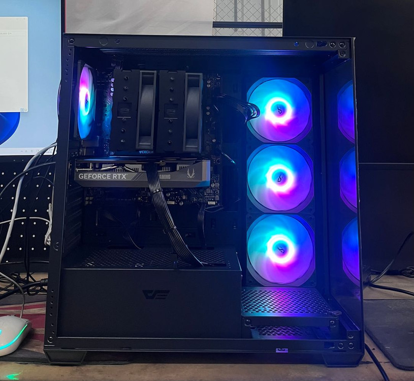 안산 컴퓨터 i5 12400f ddr4 16gb rtx 5050 가성비 신품 PC 이미지