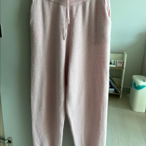 감각캐시미어 캐시미어100% 니트팬츠(핑크s)