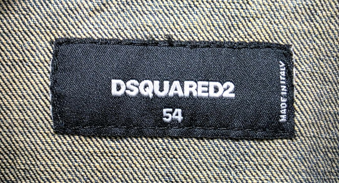 디스퀘어드2 남성 데님자켓 100 몽키 그래픽 청자켓 MM69--3