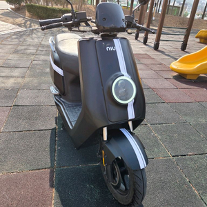 niu npro 전기오토바이 스쿠터 이미지
