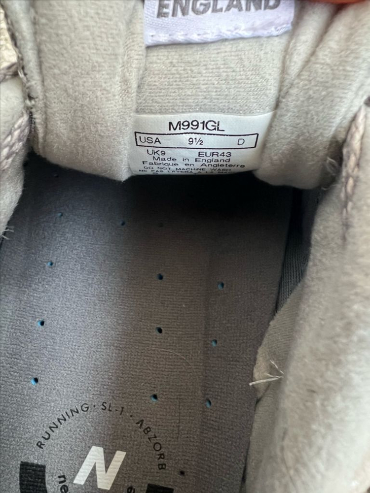뉴발란스 991 made in UK(실착 1회) 이미지