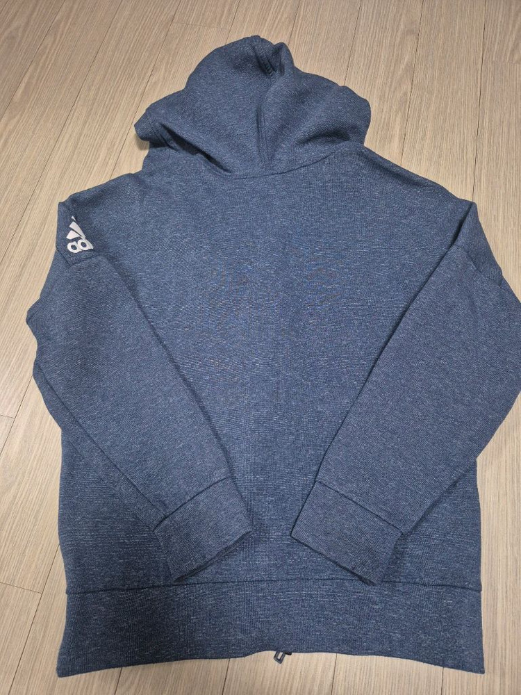 아디다스키즈 후드집업 150사이즈--5