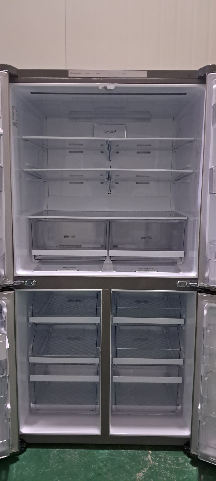 1603 엘지디오스 870L 4도어양문형냉장고(메탈)--4