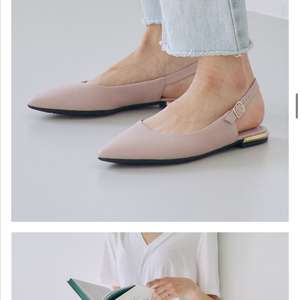 [미착용상품] 승무원구두 피카딜리 여성 슬링백 구두 라벤더 250, 굽1.5