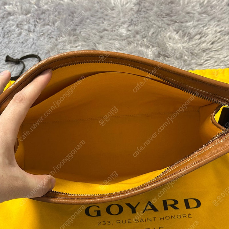 [GM] 고야드 마카쥬 쥬방스 클러치 블랙탄--3