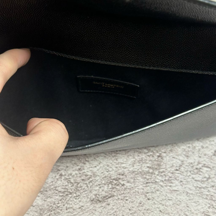 [풀구성] 입생로랑 업타운 클러치 블랙--5