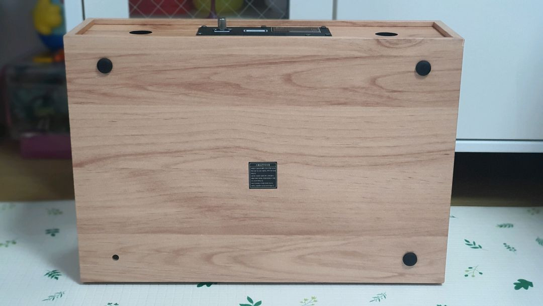 브리츠 우드 올인원 오디오 CD 블루투스 bz t8500 이미지