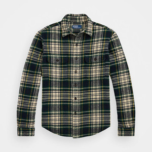 [M] 폴로 플래드 플란넬 워크셔츠 팝니다.